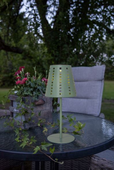Hagebelysning Soldrevet Sola 35 cm Grønn