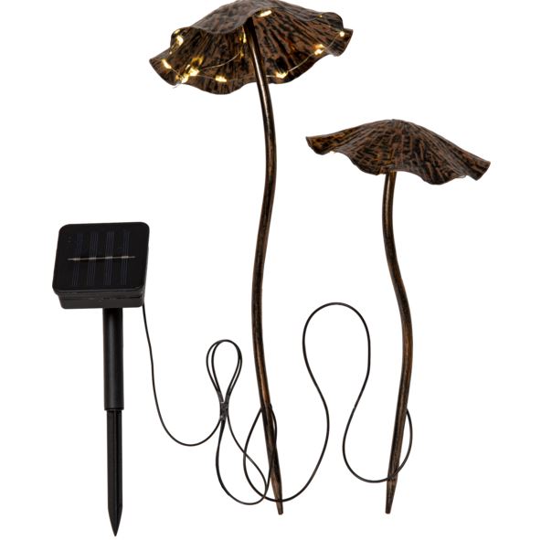 Hagebelysning Soldrevet Lumini