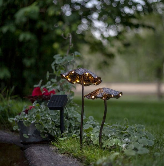 Hagebelysning Soldrevet Lumini