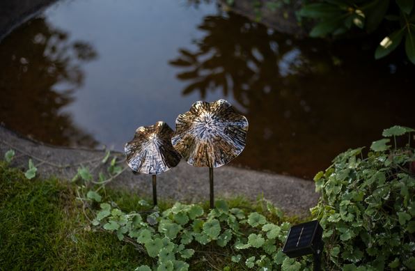 Hagebelysning Soldrevet Lumini