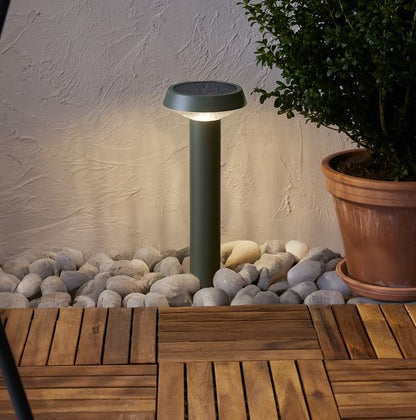 Hagebelysning Soldrevet Solcellepollare Casa Beige