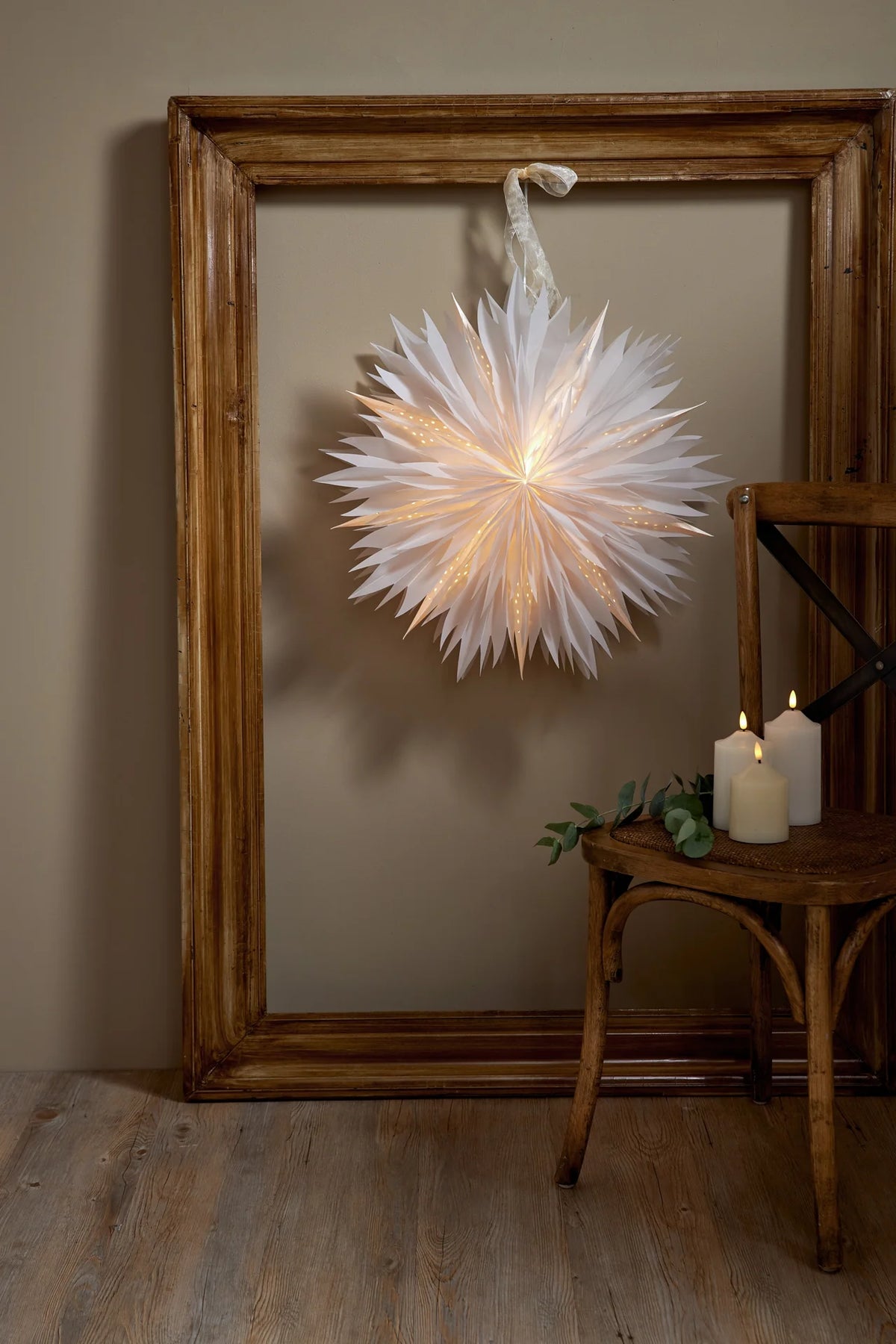 Adventsstjerne Papirstjerne Dis 60 cm