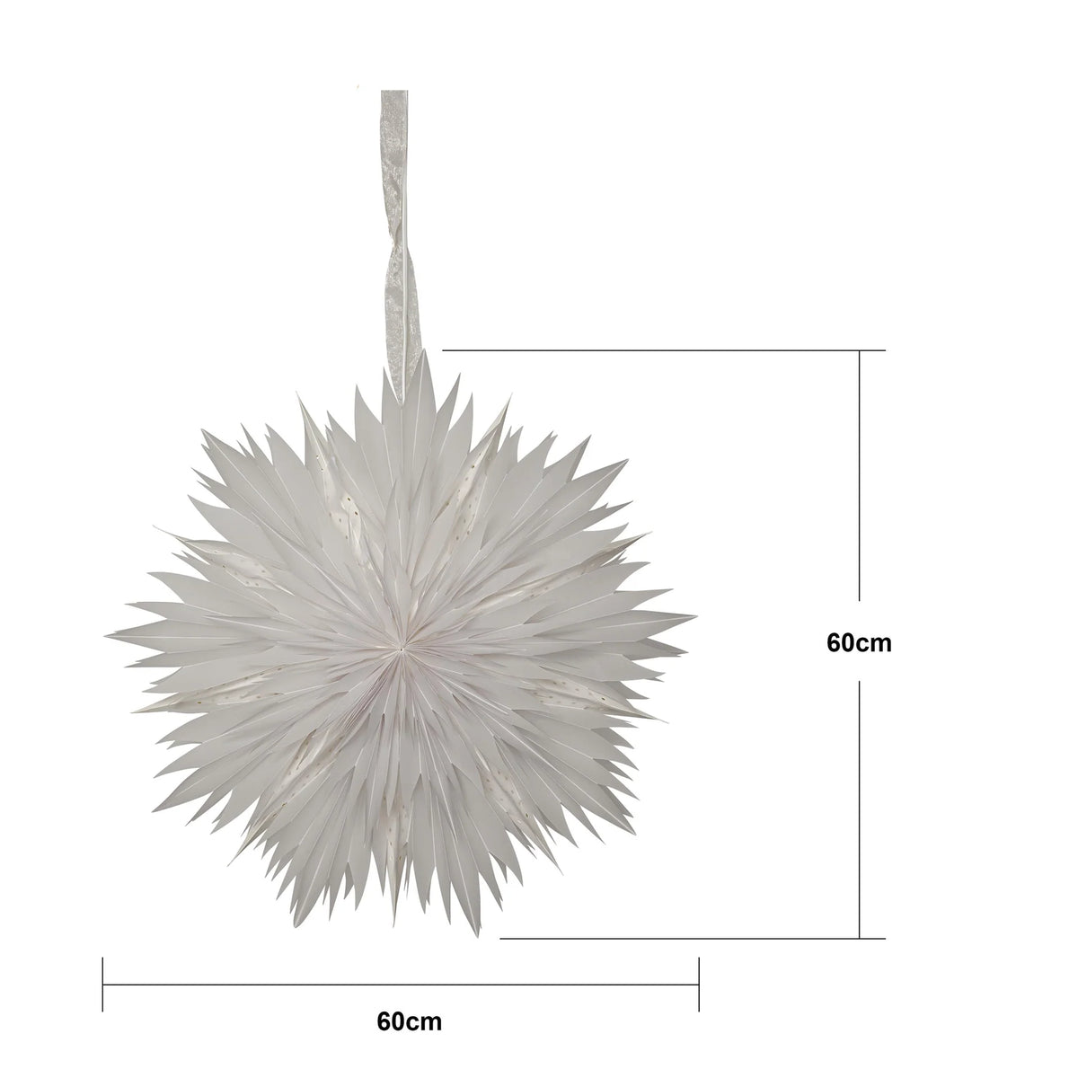 Adventsstjerne Papirstjerne Dis 60 cm