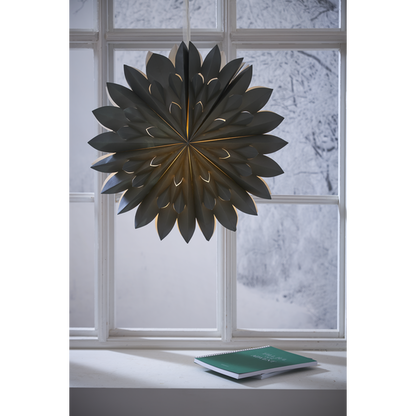 Adventsstjerne Papirstjerne Clipp 60 cm Grønn