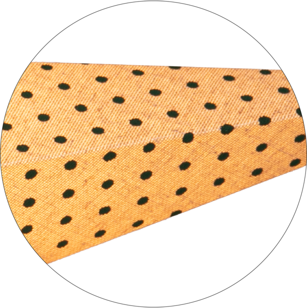 Adventsstjerne Papirstjerne Cotton prikker 60 cm grønn/beige