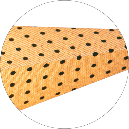 Adventsstjerne Papirstjerne Cotton prikker 60 cm grønn/beige