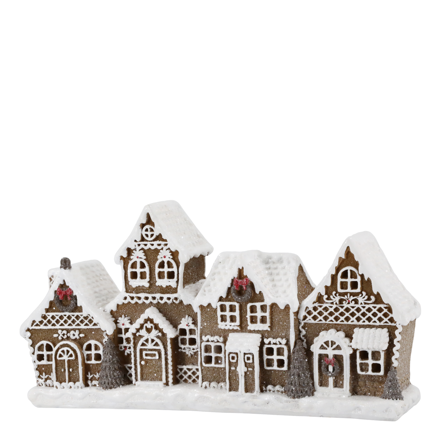 Belysning Jul Pepperkakehus Noël H12,5/L24,5/B6,5 cm