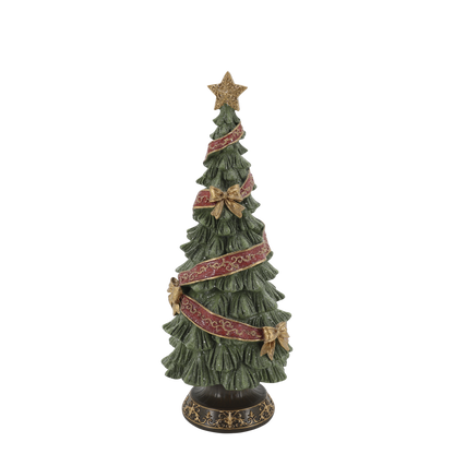 Innendørs Julepynt Noël juletre med bånd og sløyfer 40 cm