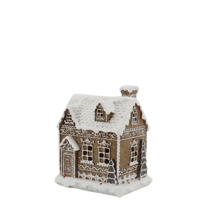 Belysning Jul Pepperkakehus Noël H17/L13/B11 cm