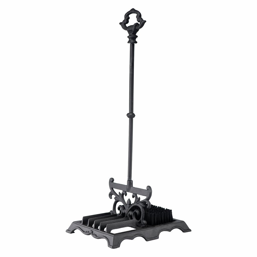 Hallmøbel Skoskrubb i metall, svart, 60,5 cm