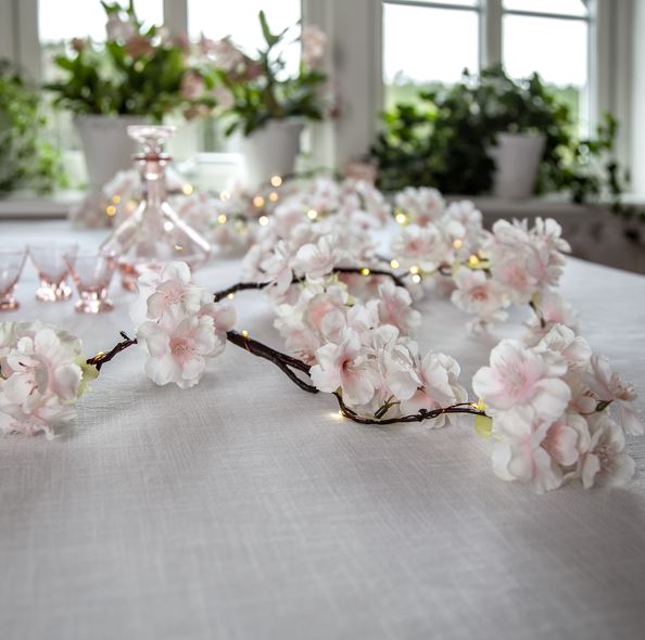 Div. belysning Lyslenke kirsebærblomster 180 cm