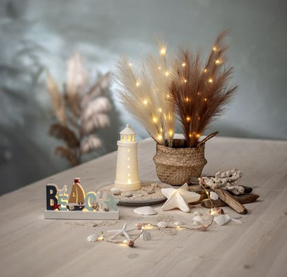 Div. belysning Dekorasjonsfigur Seaside 2-pakning