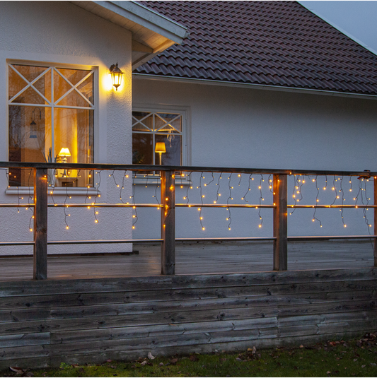 Utendørs julepynt Lyslenke Shiny Warm White 1600 cm