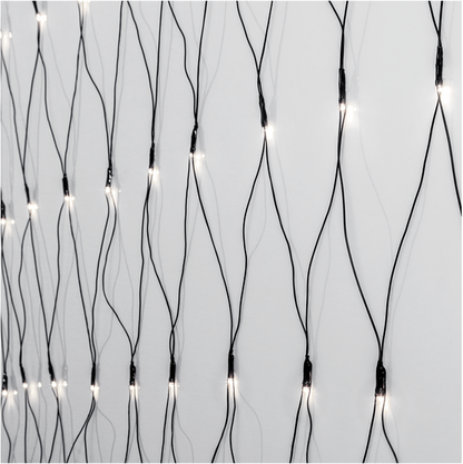 Utendørs julepynt lenke Crispy Ice White 200x200 cm