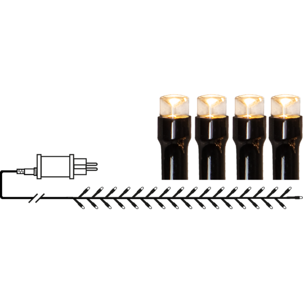 Utendørs Julepynt lenke med 540 LED lampor 1080 cm