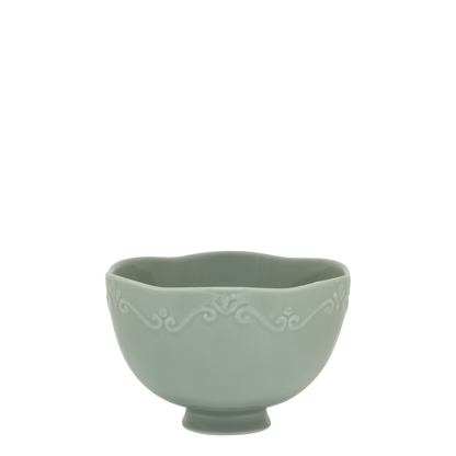Kjøkkenservise Provence Müslibolle 4-pakning H10/Ø14 cm Grønn
