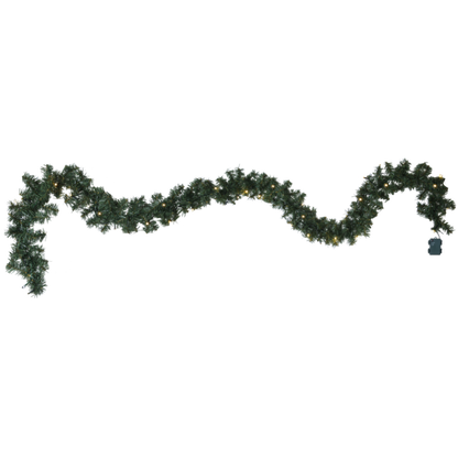 Utendørs julepynt Girlander Canadian 250 cm