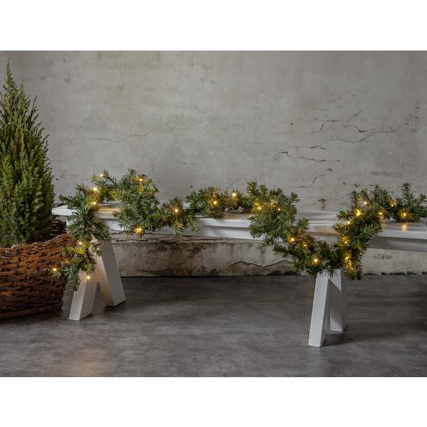 Utendørs julepynt Girlander Ottawa 270 cm