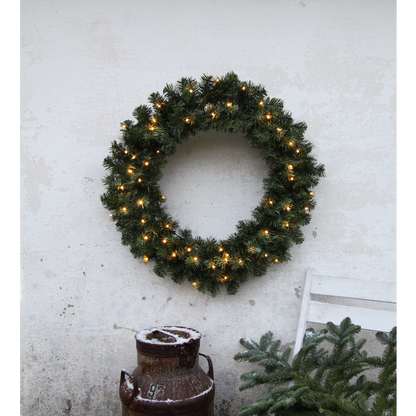 Utendørs julepynt Krans Ottawa 70 cm