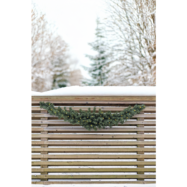 Utendørs julepynt Girlander Ottawa 150 cm