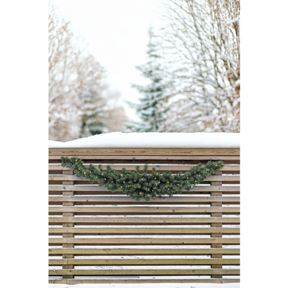 Utendørs julepynt Girlander Ottawa 150 cm