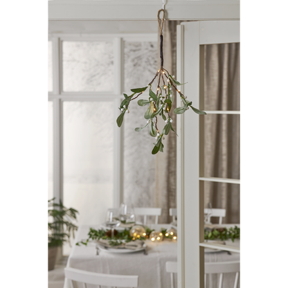 Belysning julkvist Misteltein 35 cm