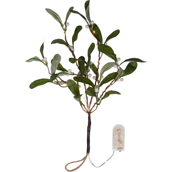 Belysning julkvist Misteltein 35 cm