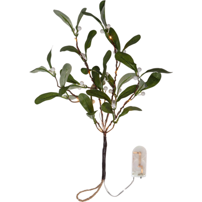 Belysning julkvist Misteltein 35 cm