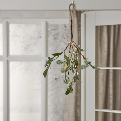 Belysning julkvist Misteltein 35 cm