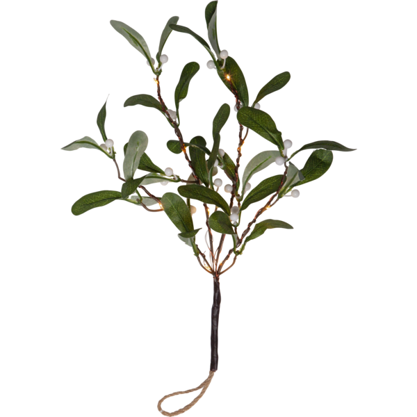 Belysning julkvist Misteltein 35 cm