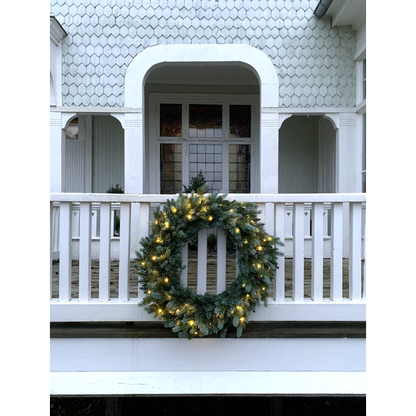 Utendørs julepynt Krans Greyland 80 cm