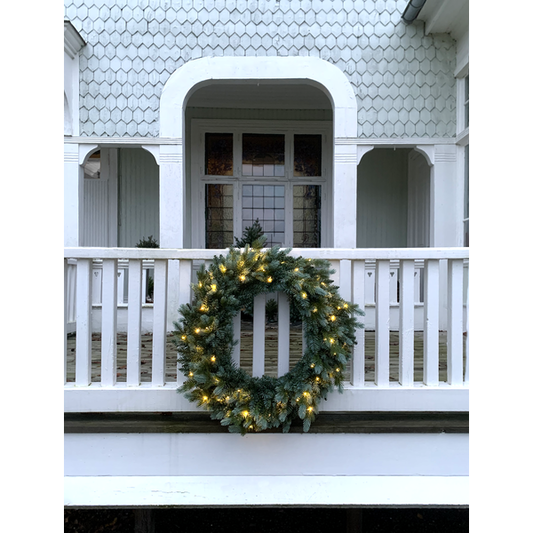 Utendørs julepynt Krans Greyland 80 cm