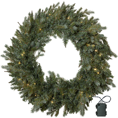 Utendørs julepynt Krans Greyland 80 cm