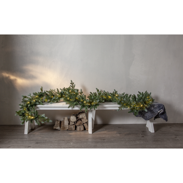 Utendørs julepynt Girlander Greyland 300 cm