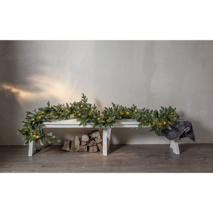 Utendørs julepynt Girlander Greyland 300 cm