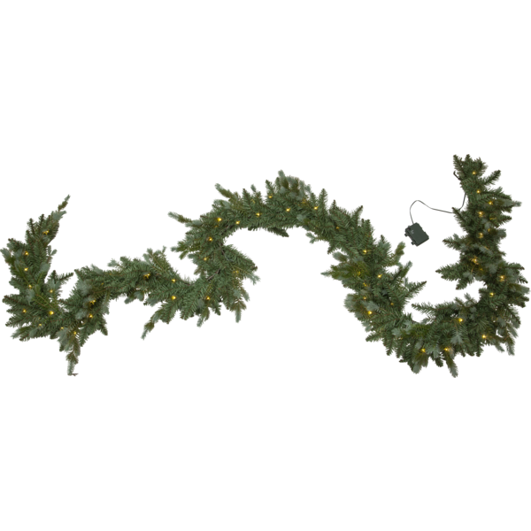 Utendørs julepynt Girlander Greyland 300 cm