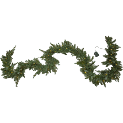 Utendørs julepynt Girlander Greyland 300 cm