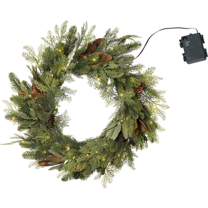 Utendørs julepynt Krans Mixi 60 cm