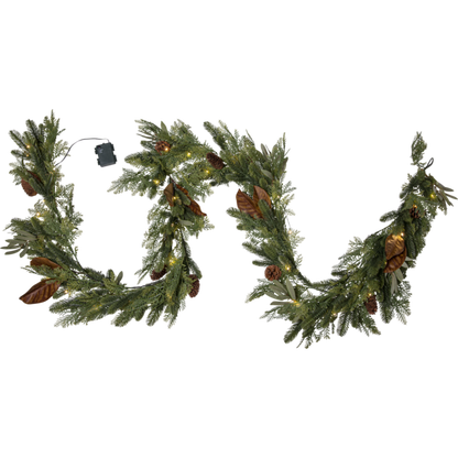 Utendørs julepynt Girlander Mixi 280 cm