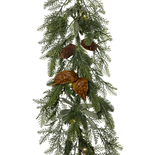 Utendørs julepynt Girlander Mixi 280 cm