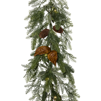 Utendørs julepynt Girlander Mixi 280 cm