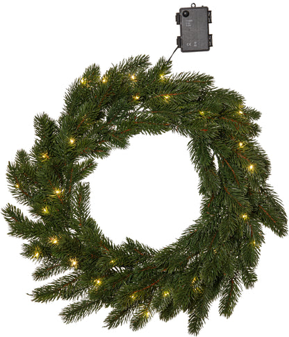 Utendørs julepynt Krans Ø50 cm