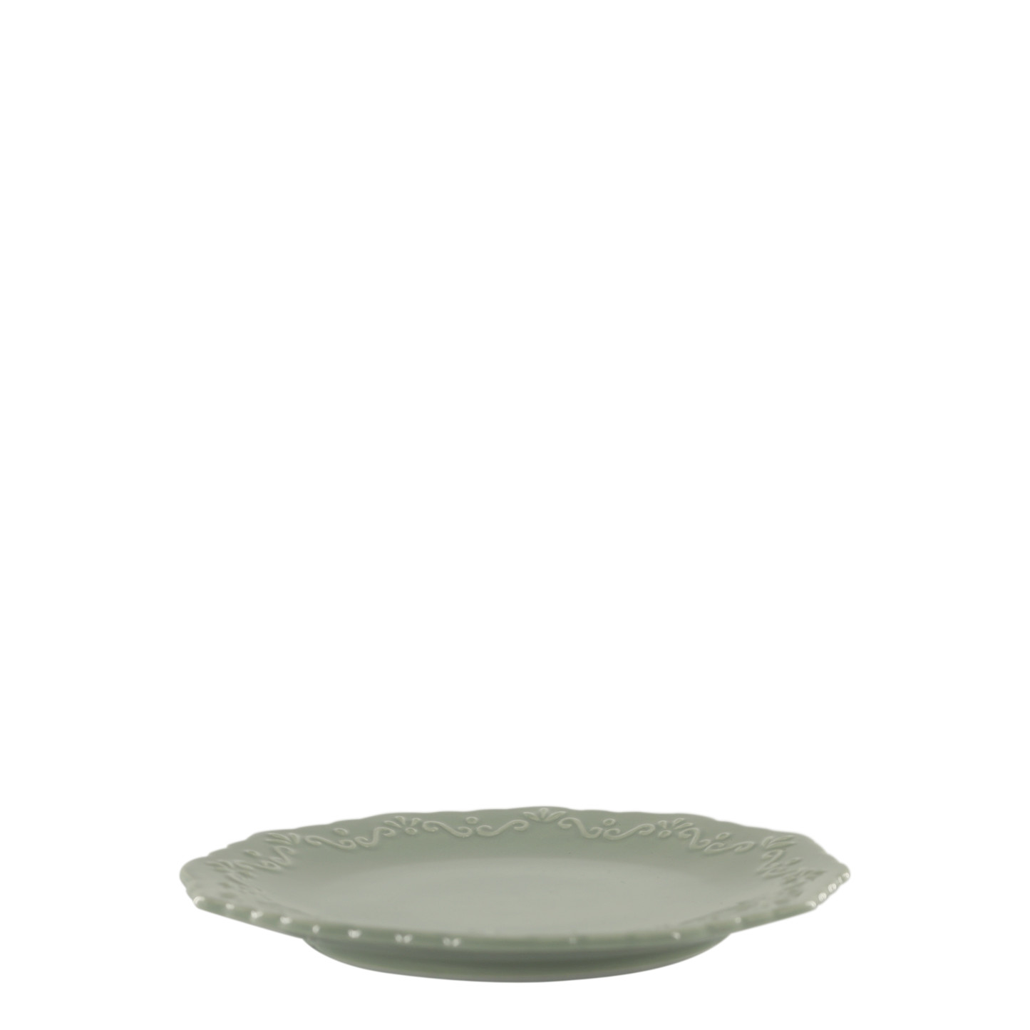 Kjøkkenservise Provence Desserttallerken 4-pakning Ø19 cm Grønn
