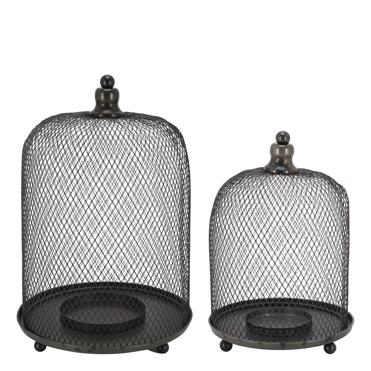 Lyslykt 2-pack Fil de fer H33/Ø22 cm