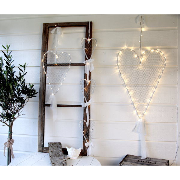 Belysning Jul Hjerte 65 cm