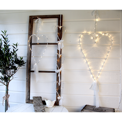 Belysning Jul Hjerte 65 cm