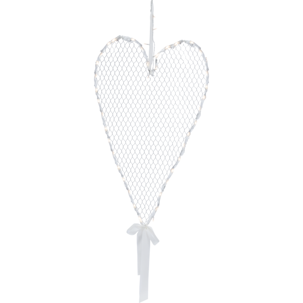 Belysning Jul Hjerte 65 cm