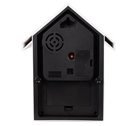 Veggklokke Gjøkur 20x10x26 cm Grønngrå
