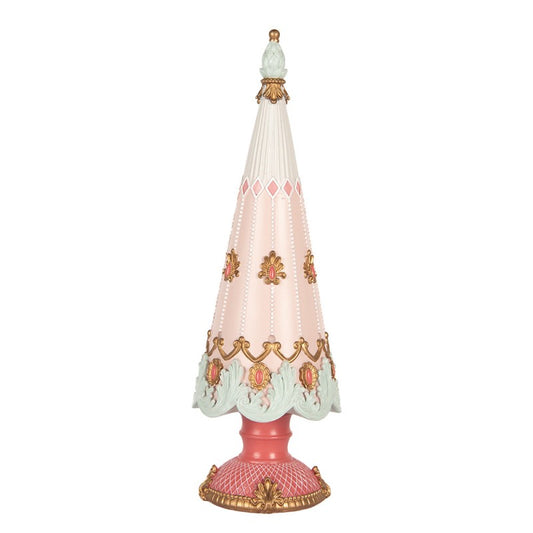 Innendørs julepynt Juletre 30 cm Pastell
