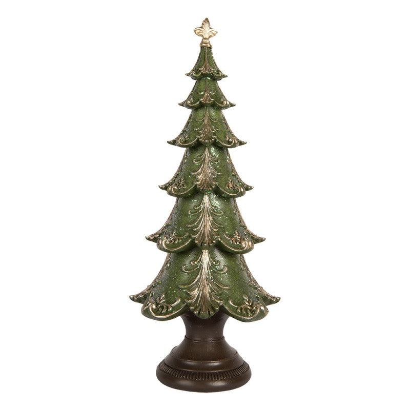 Innendørs julepynt Juletre Ø 18x41 cm Grønn